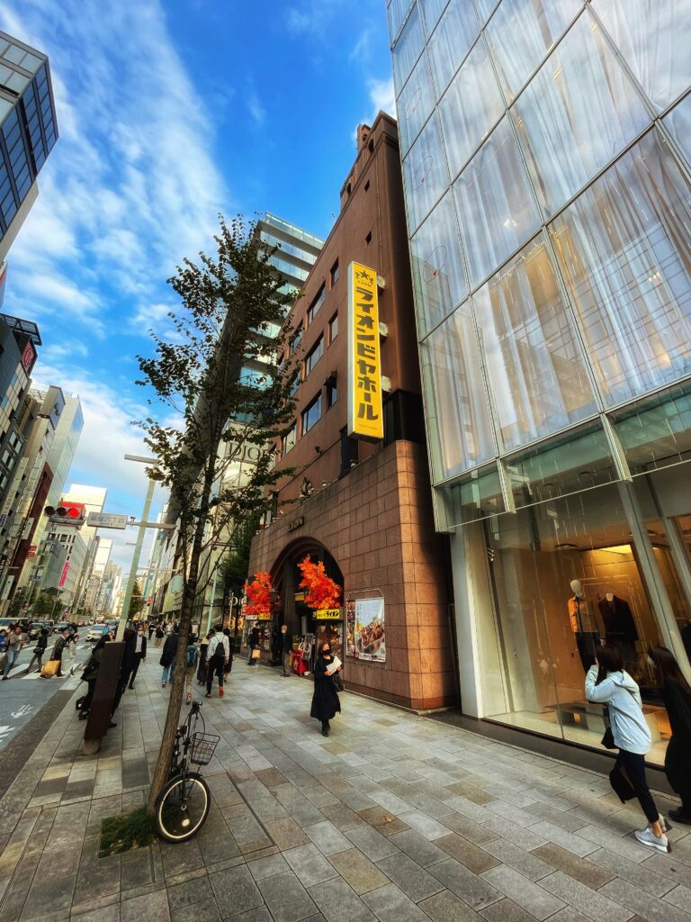 The Ginza Lion beer hall